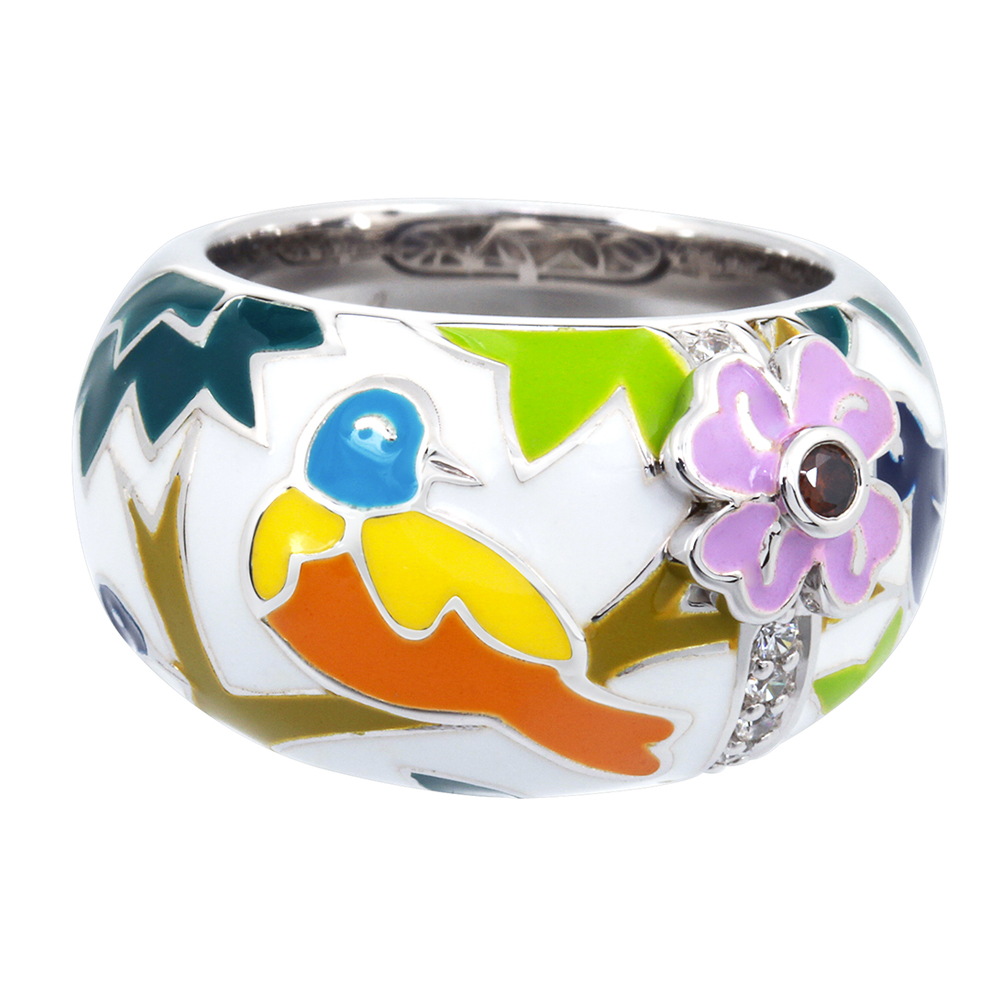 Songbird White Ring