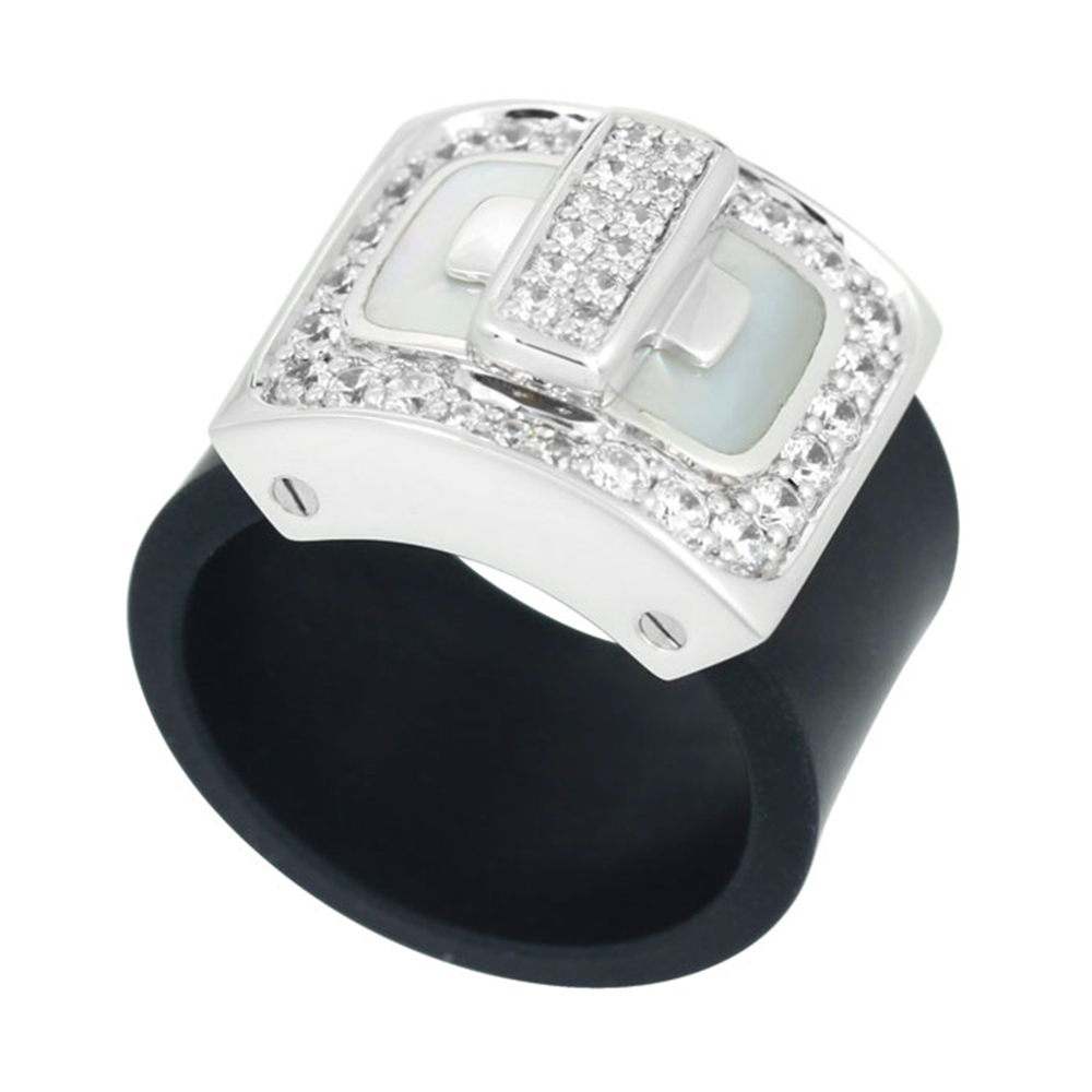 Reflection Black Ring