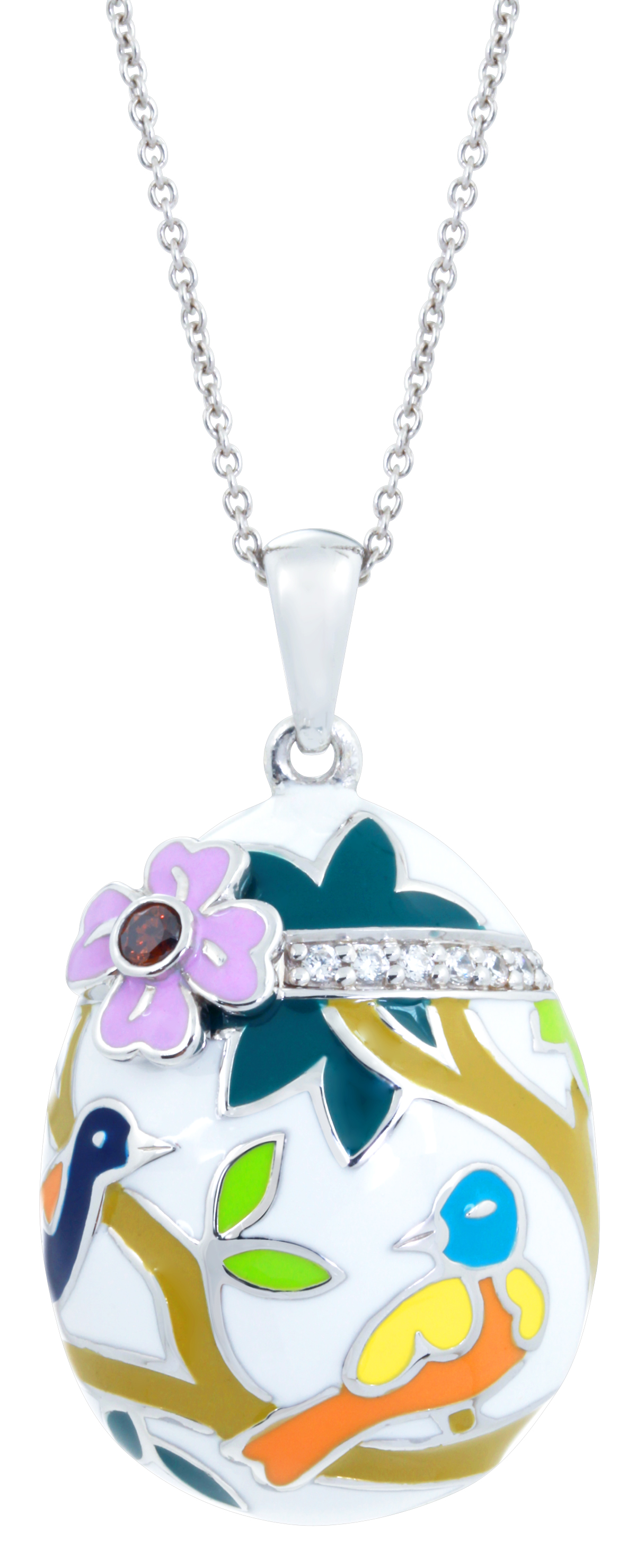 Songbird White Pendant