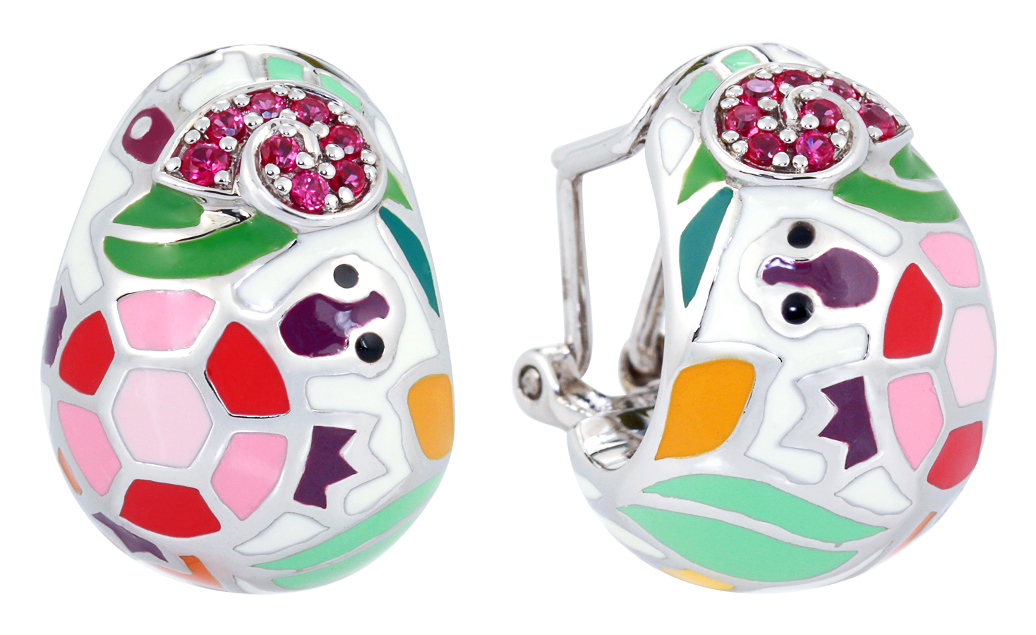 Galapagos White Earrings