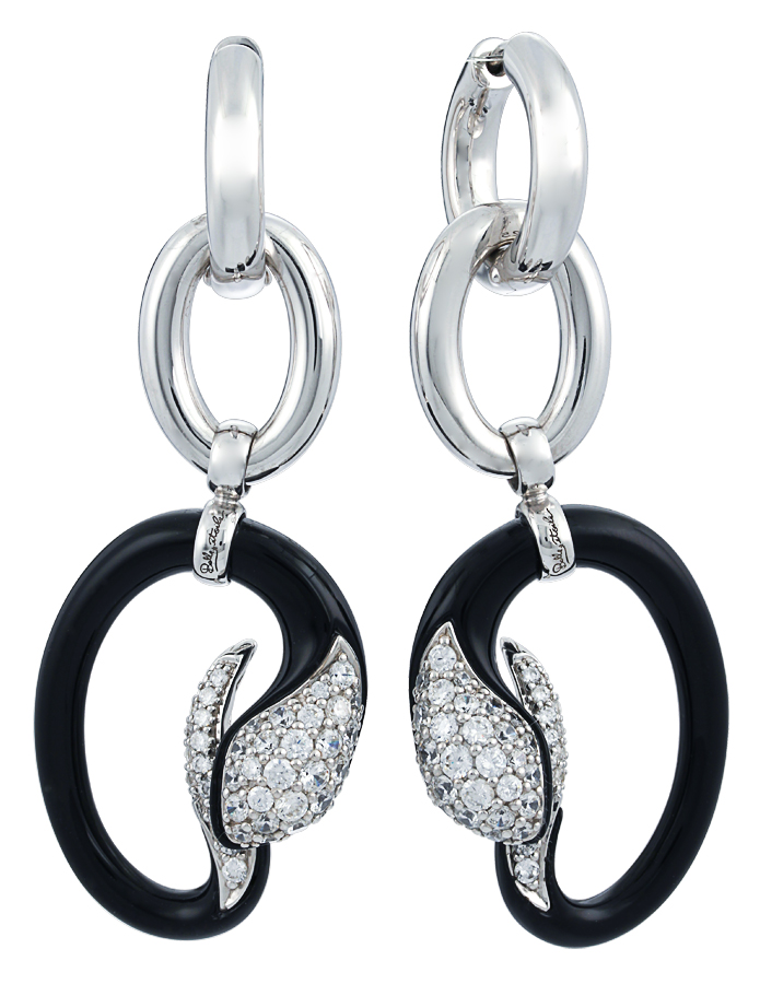 Mamba Black Earrings