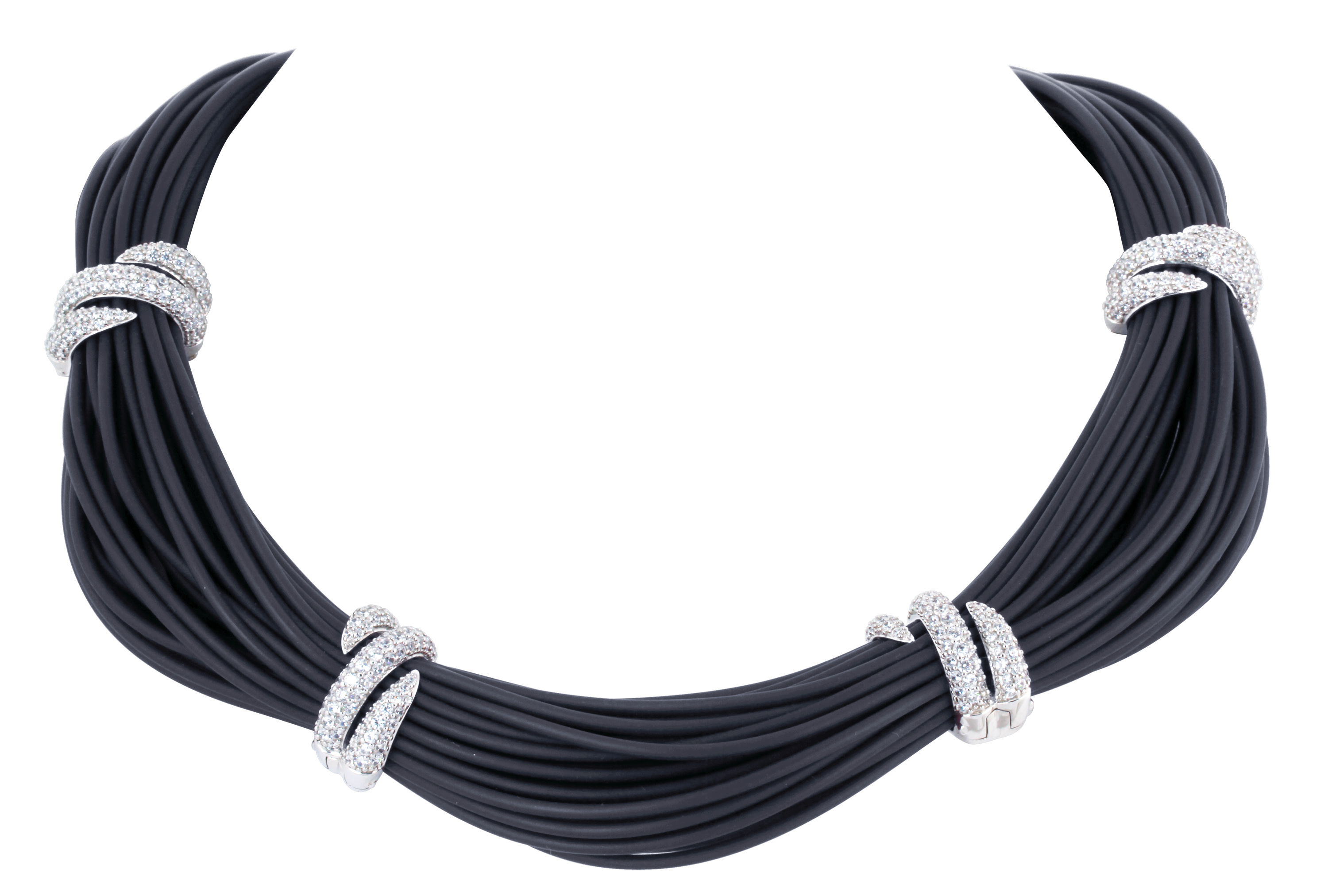 Forza Black Necklace