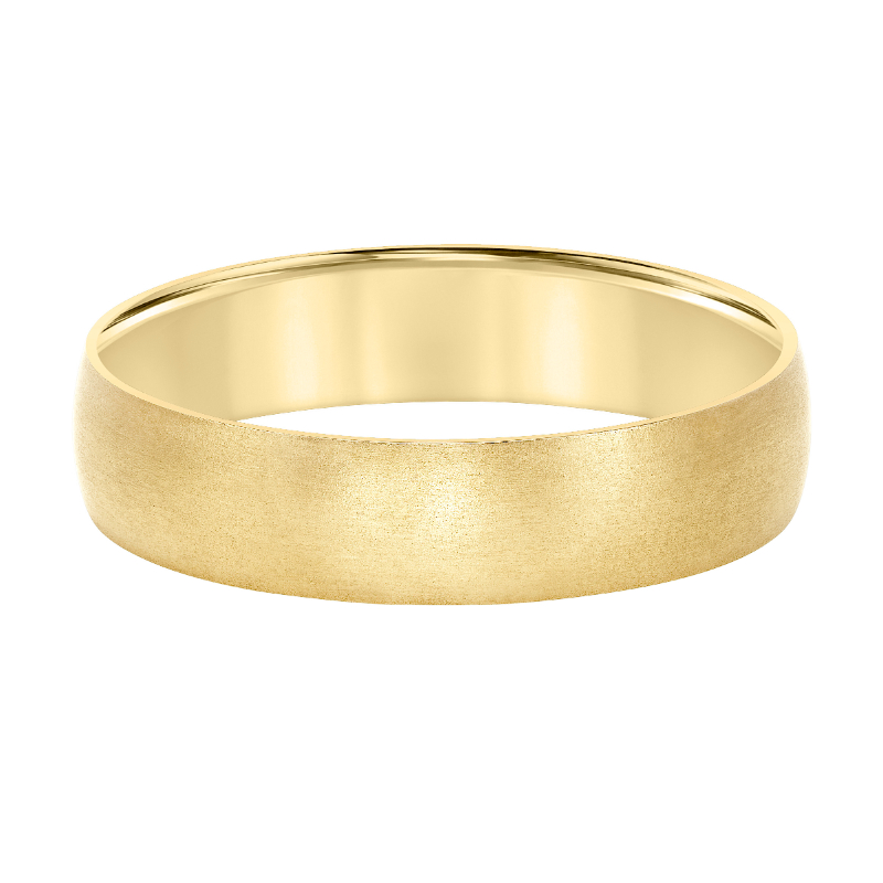 Low Dome Edge To Edge Carved Wedding Band