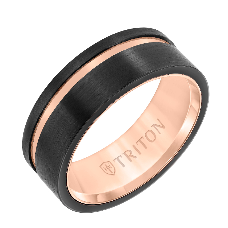 Black Tungsten Carbide Ring