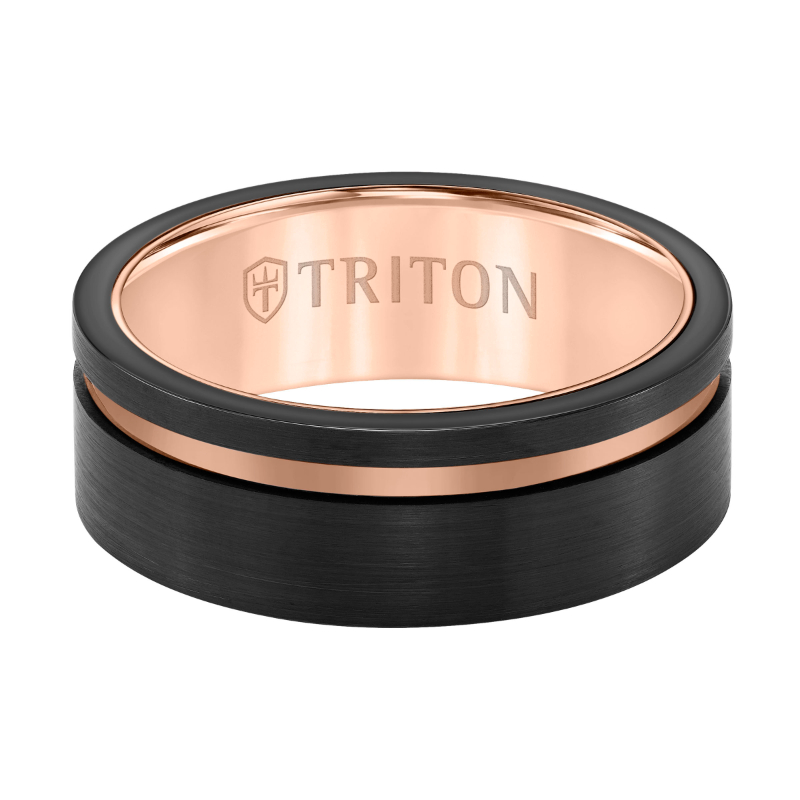 Black Tungsten Carbide Ring