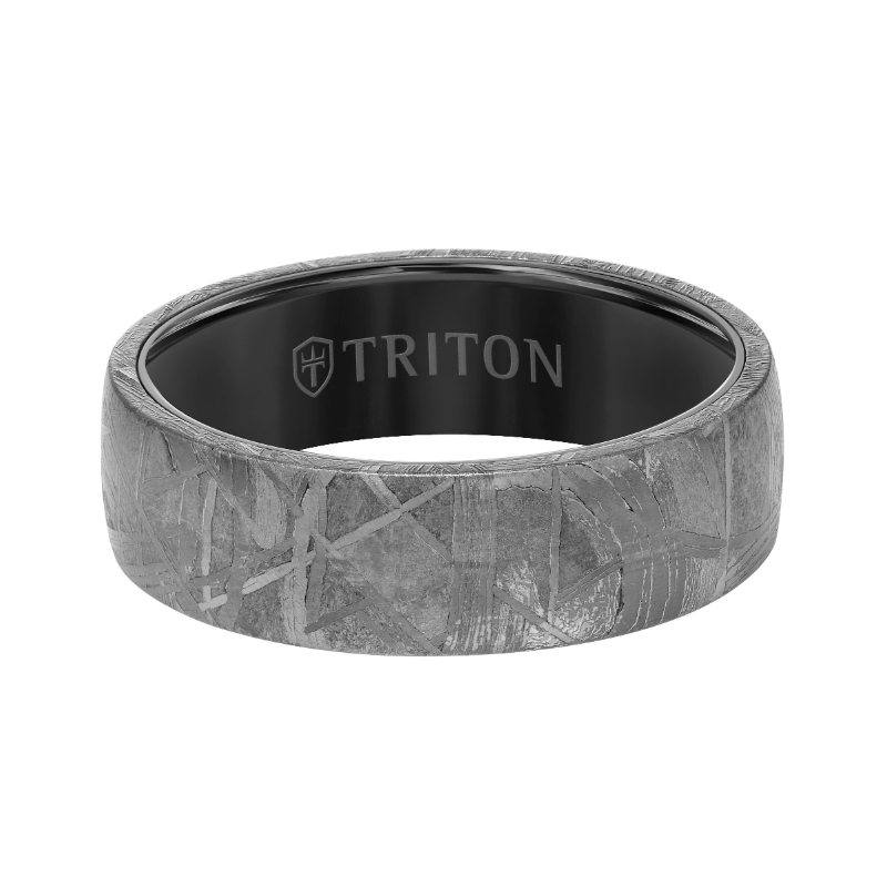Carved Wedding band