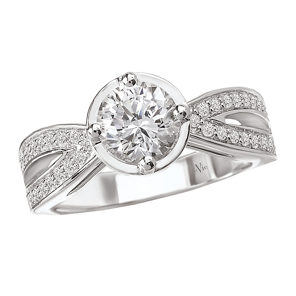 Split Shank Semi-Mount Ring