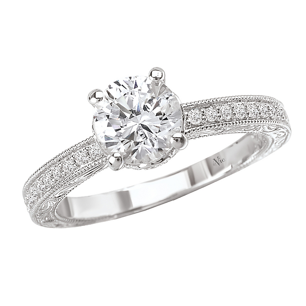 Classic Semi-Mount Diamond Ring