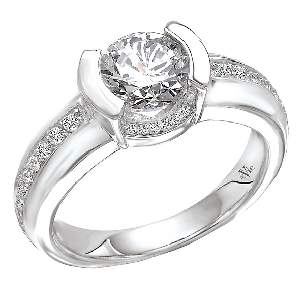 Classic Semi-Mount Diamond Ring