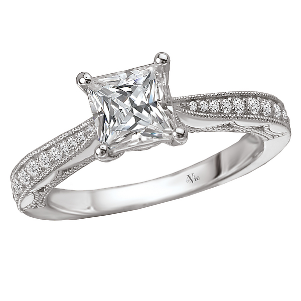 Classic Semi-Mount Diamond Ring