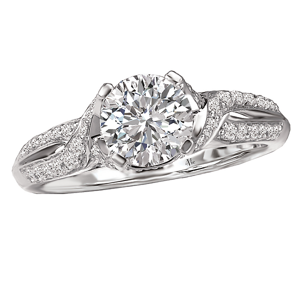 Vintage Semi-Mount Diamond Ring