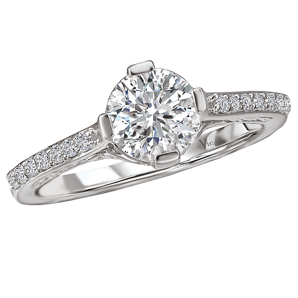 Vintage Semi-Mount Diamond Ring