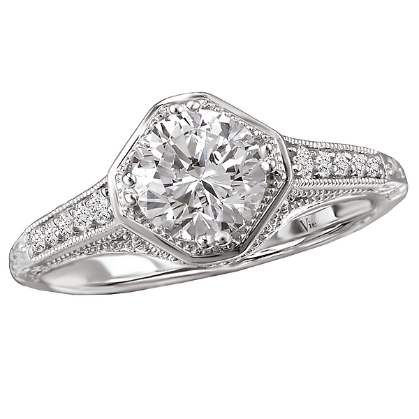 Classic Semi-Mount Diamond Ring