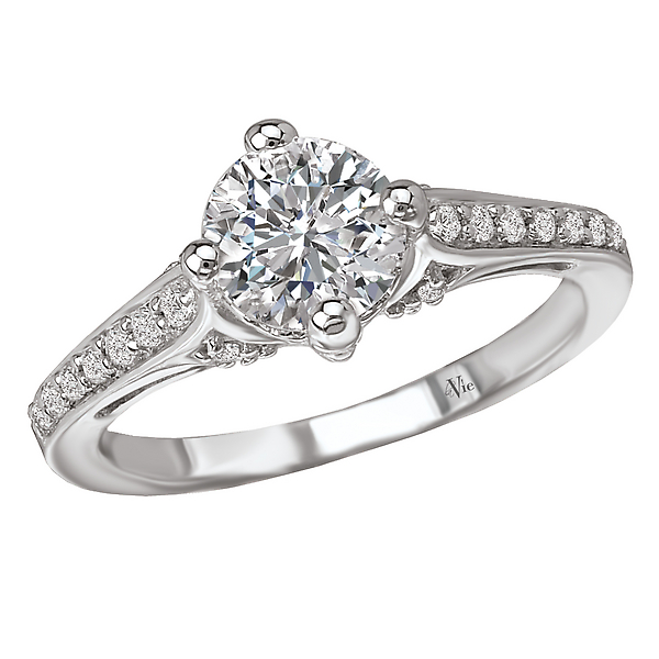 Vintage Semi-Mount Diamond Ring