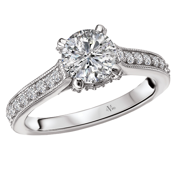 Classic Semi-Mount Diamond Ring