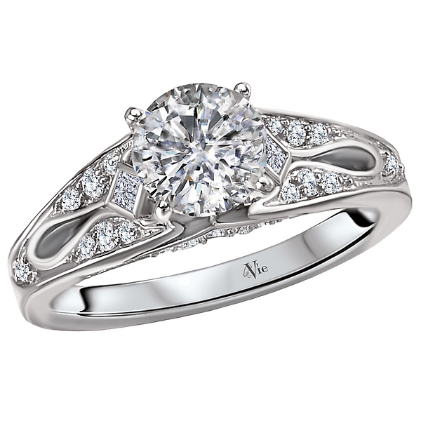 Vintage Semi-Mount Diamond Ring