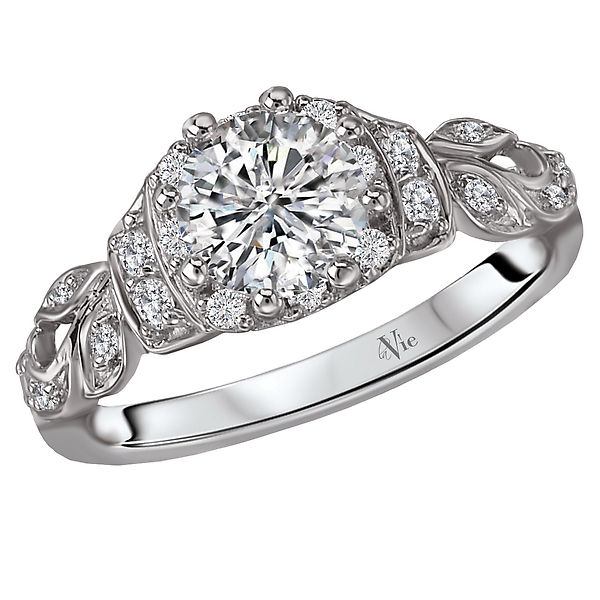 Vintage Semi-Mount Diamond Ring