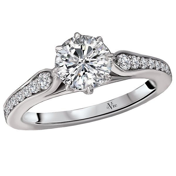 Vintage Semi-Mount Diamond Ring