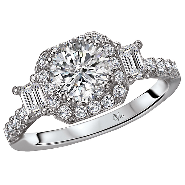 Halo Diamond Ring