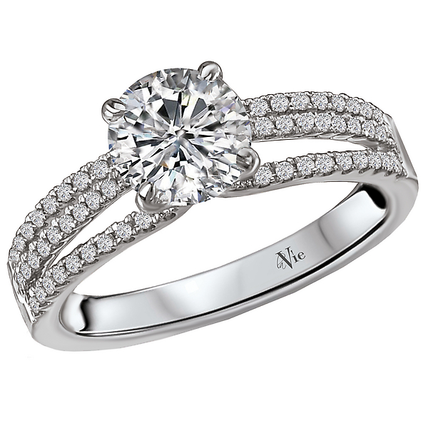 Classic Semi-Mount Diamond Ring