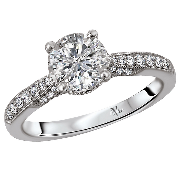 Classic Semi-Mount Diamond Ring