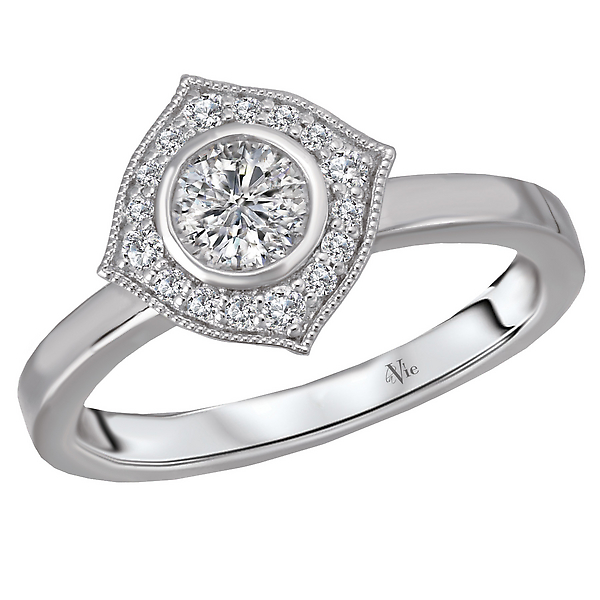 Halo Diamond Ring