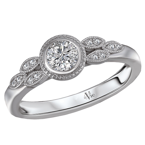 Halo Diamond Ring