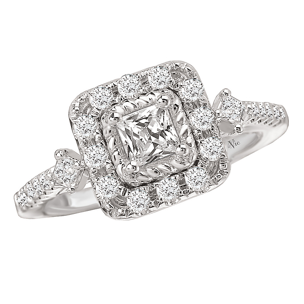 Halo Diamond Ring