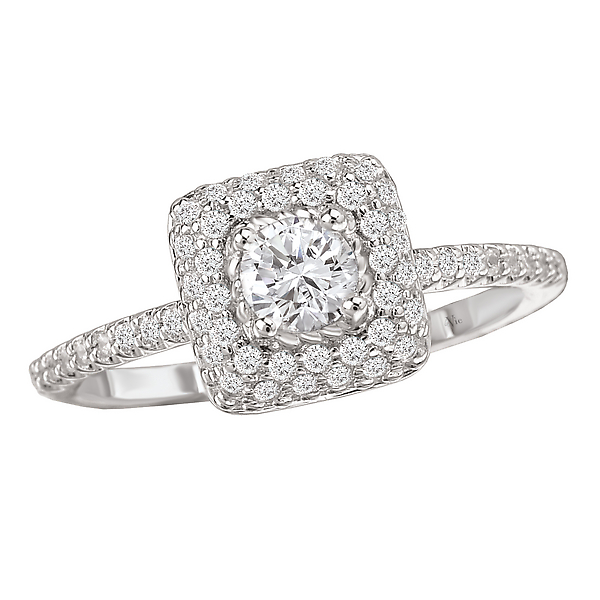 Halo Complete Diamond Ring