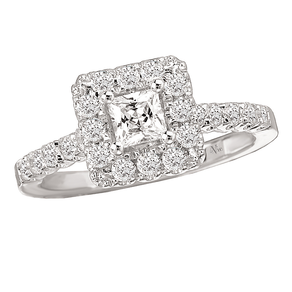 Halo Diamond Ring