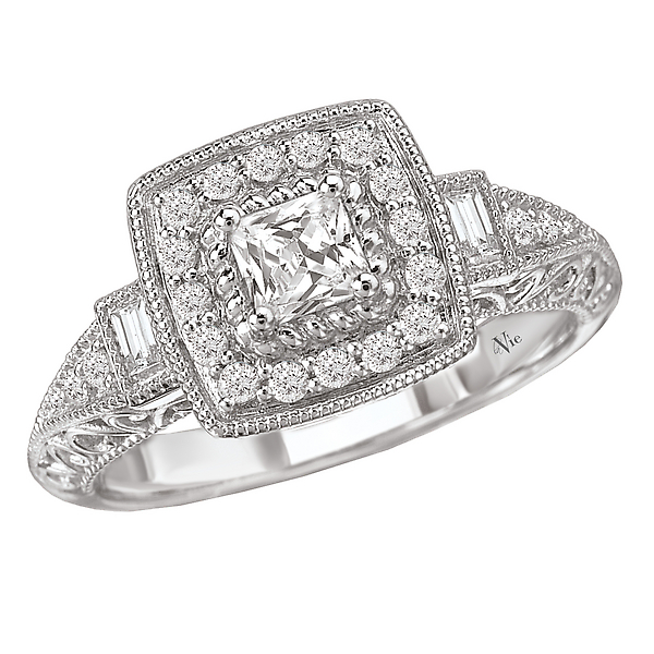 Halo Diamond Ring