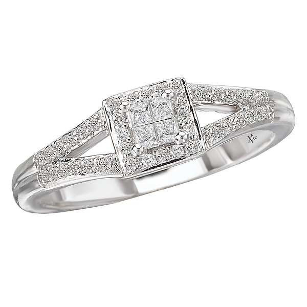 Halo Diamond Ring