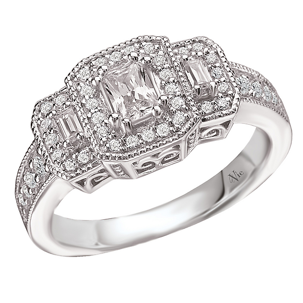 Halo Diamond Ring