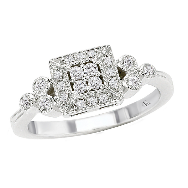 Halo Diamond Ring