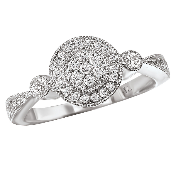 Halo Diamond Ring
