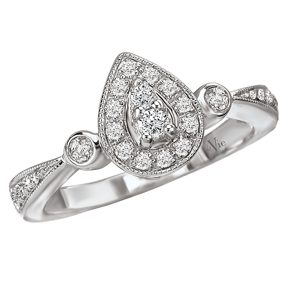 Halo Diamond Ring