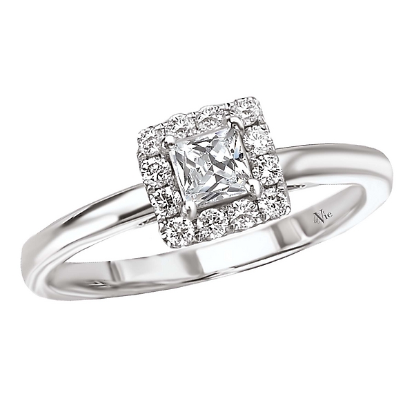 Halo Diamond Ring