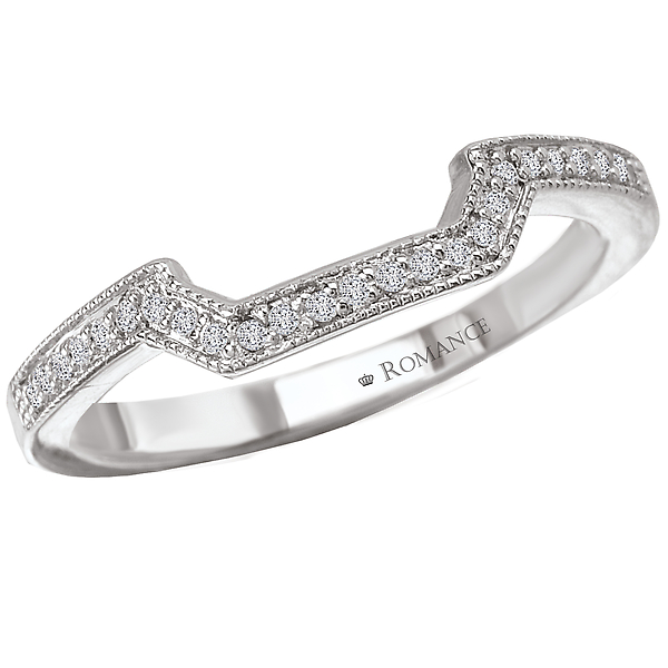 Grooved  Wedding Band