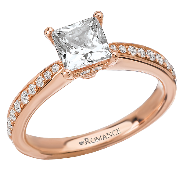 Classic Semi-Mount Diamond Ring