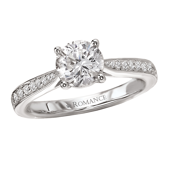Classic Semi-Mount Diamond Ring