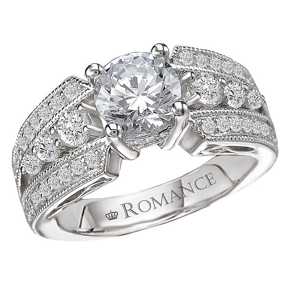 Classic Semi-Mount Diamond Ring