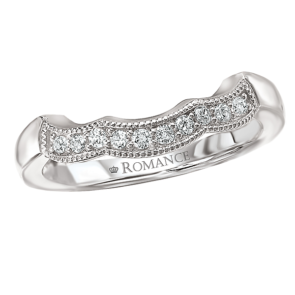 Scalloped Wedding Band