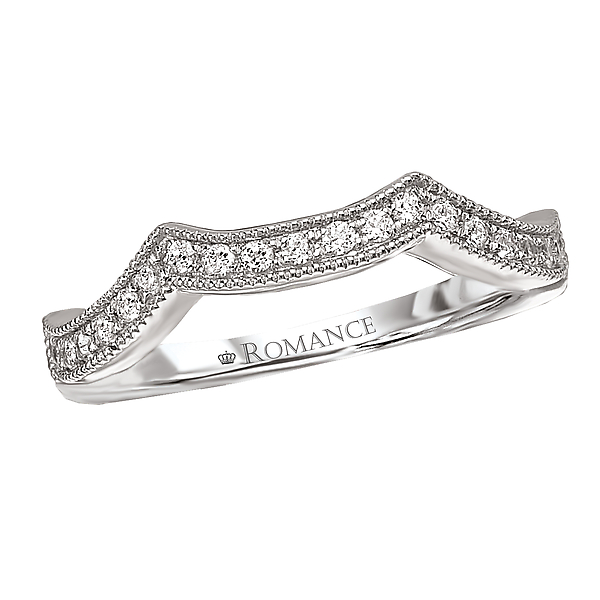 Scalloped Wedding Band