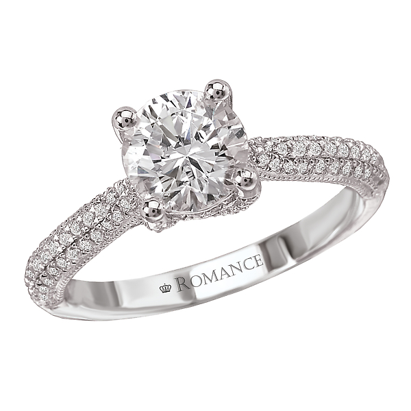 Classic Semi-Mount Diamond Ring