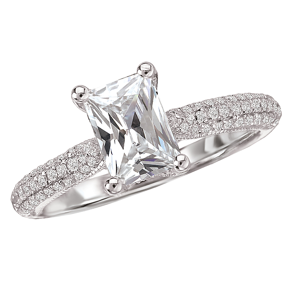 Classic Semi-Mount Diamond Ring