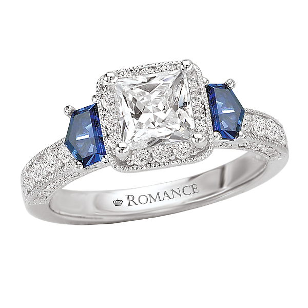 Vintage Semi-Mount Diamond Ring