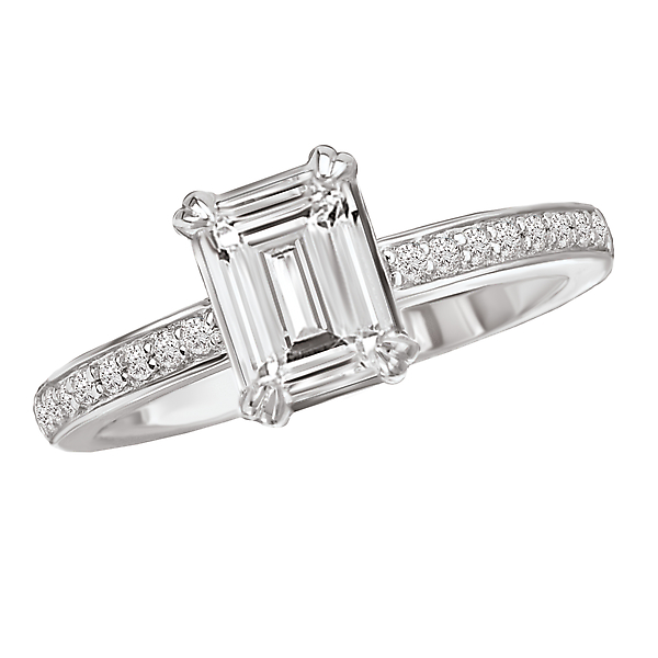 Semi-Mount Diamond Ring