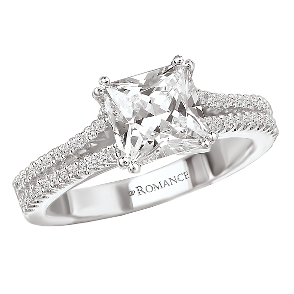 Classic Semi-Mount Diamond Ring