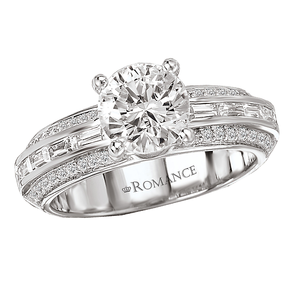 Classic Semi-Mount Diamond Ring