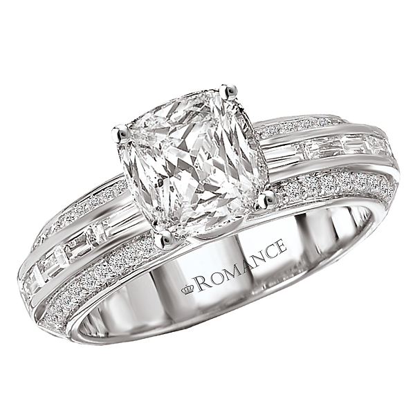 Classic Semi-Mount Diamond Ring